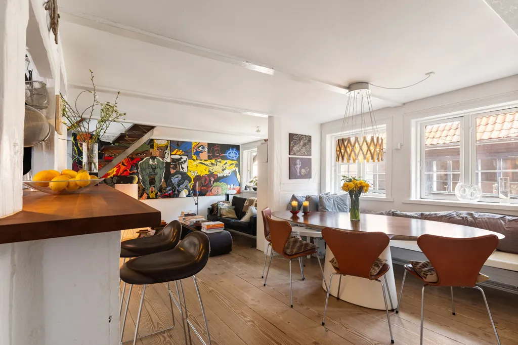 Salle à manger - Historic Cottage with Garden in Copenhagen