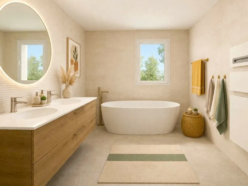 Bagni - New House with Garden in Tavernes
