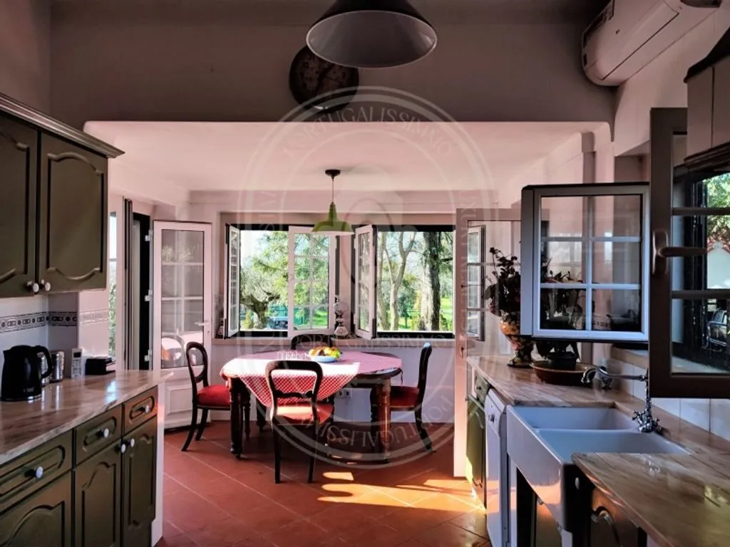 Köök - Luxury House with Pool in Tomar, Santarém