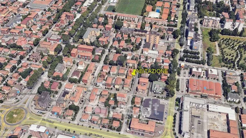 Õhuvaade - Apartment with Balcony in Carpi