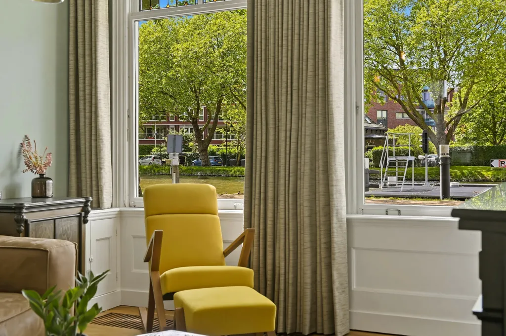 Séjour - Gallery Flat with Water View in Delft