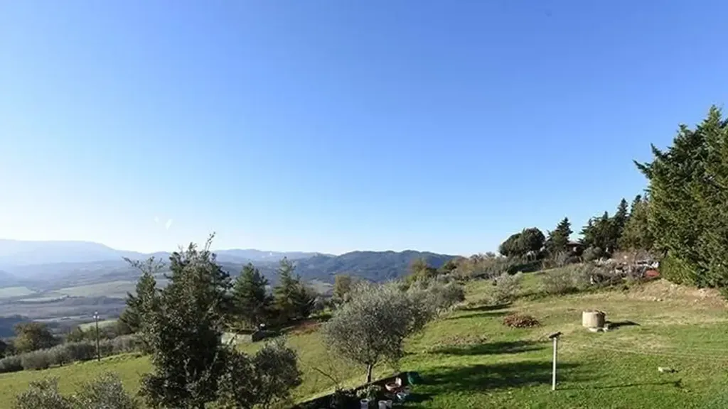 Jardin - Bifurcated Villa with Panoramic View in Casole d'Elsa