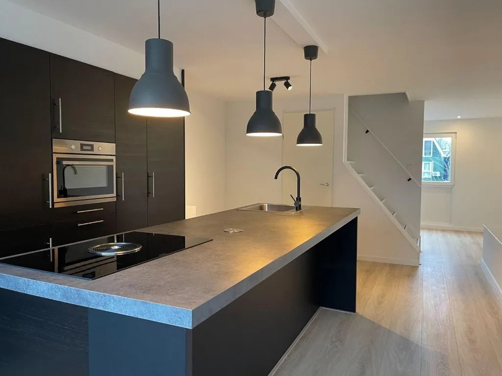 Kitchen - Apartment with Harbour View in Lelystad