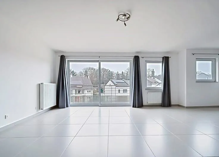 Séjour - Appartement avec Terrasse et Ascenseur à Bruxelles