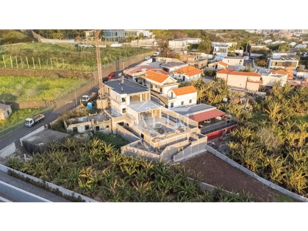Vue aérienne - Luxury Villa with Pool in Sao Martinho, Madeira