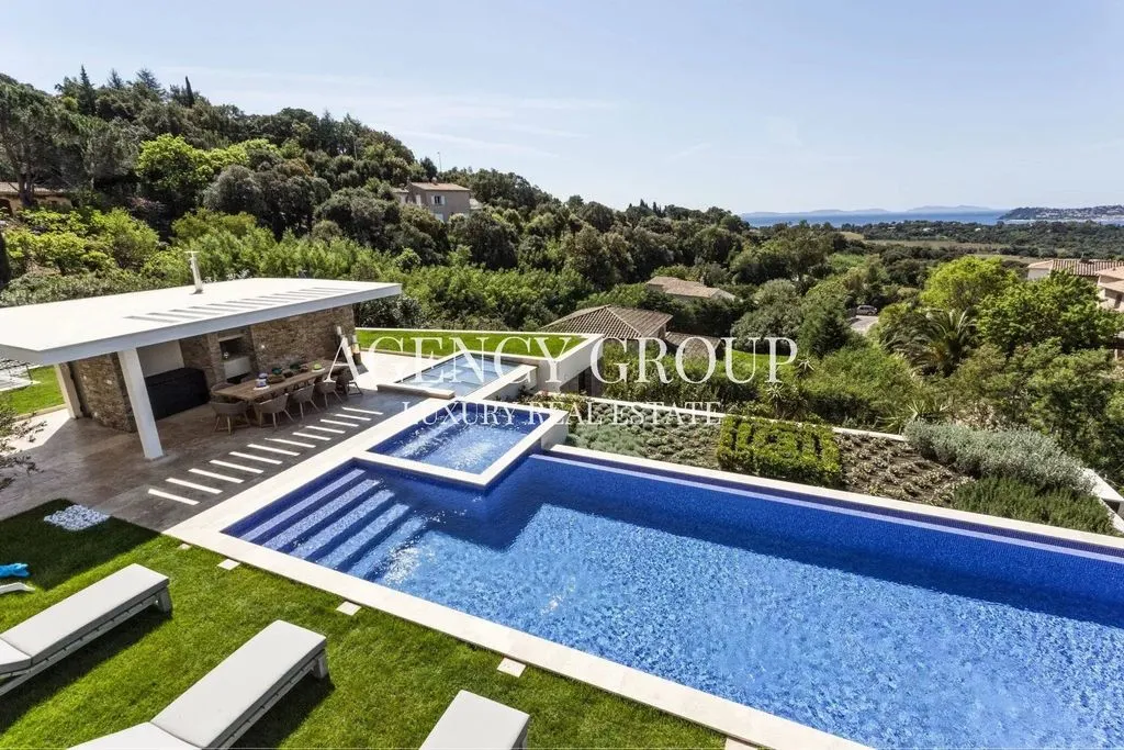 Õhuvaade - Luxury Villa with Infinity Pool in La Croix-Valmer