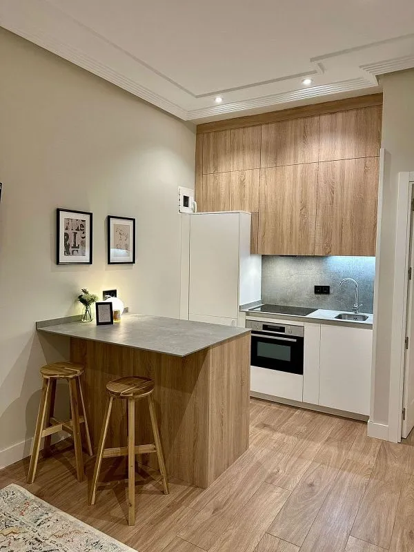 Cucina - Furnished Flat with Air Conditioning in Prosperidad