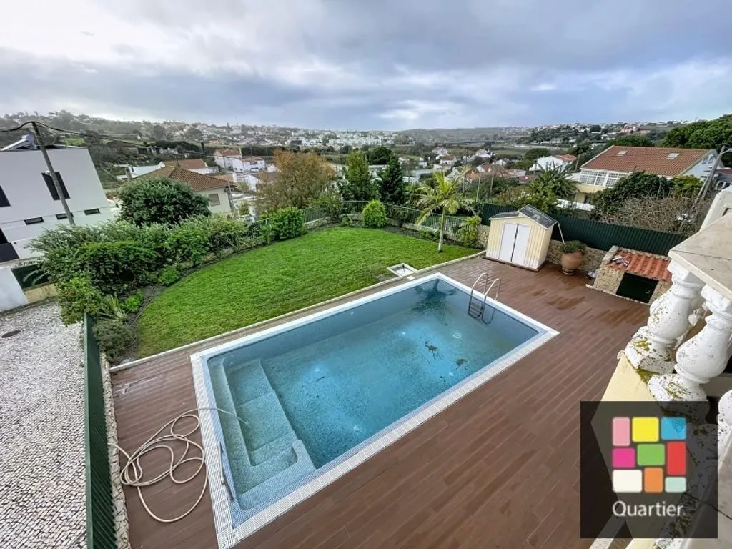 Vue aérienne - Luxury House with Pool in Santo Antonio da Romeira