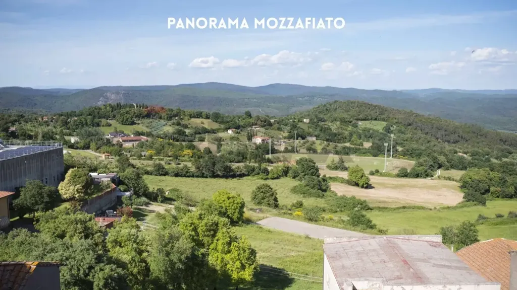 Vue aérienne - Rustic Trilocale with Countryside View in Roccastrada