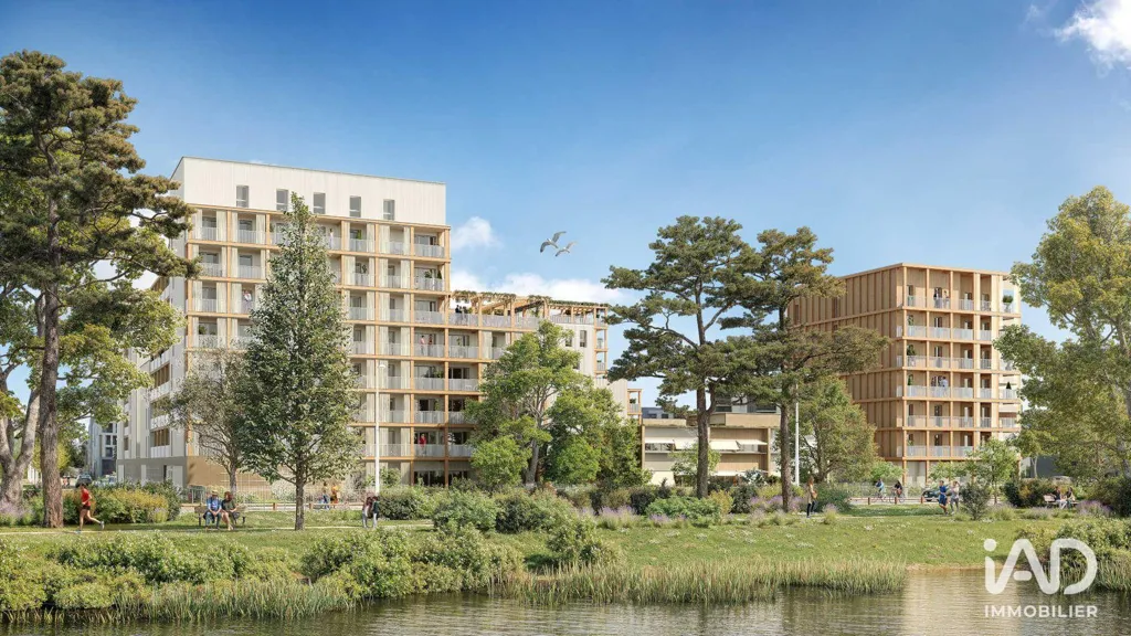 Extérieur - Appartement 4 Pièces avec Balcon à Bordeaux Ginko