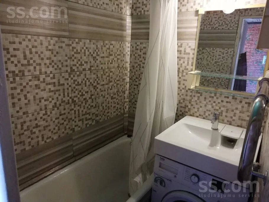 Salles de bain - Apartment with Double Glazing in Mežciems, Riga