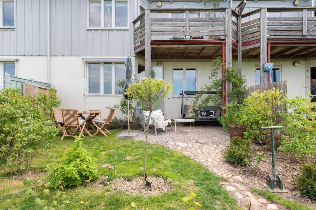 Garden - Apartment with Garden in Nibble Skogsbrynsby