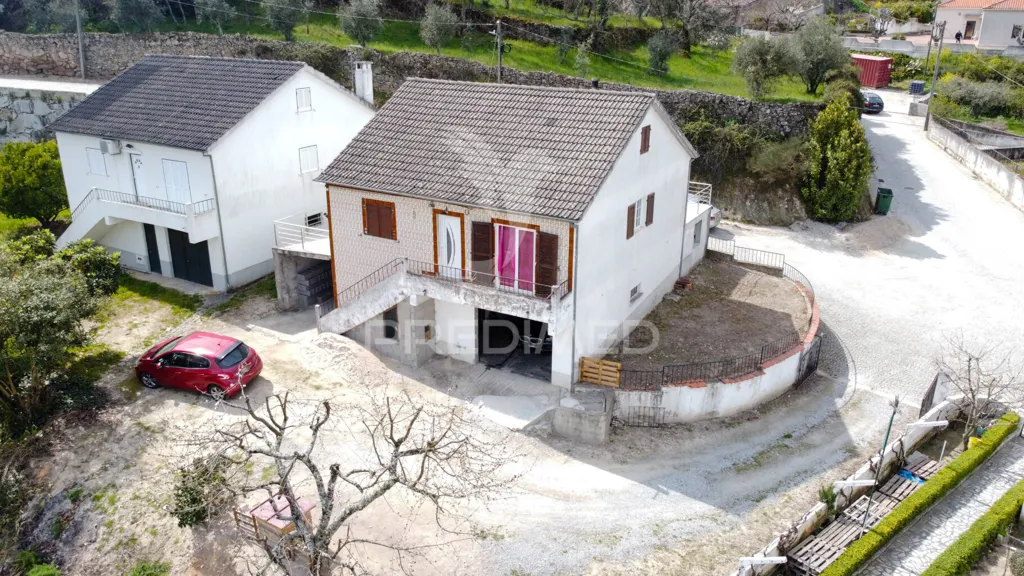 Õhuvaade - T3 House with Panoramic View in Celorico da Beira