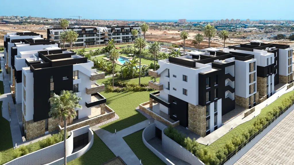 Õhuvaade - Residential with Private Pool in Torrevieja