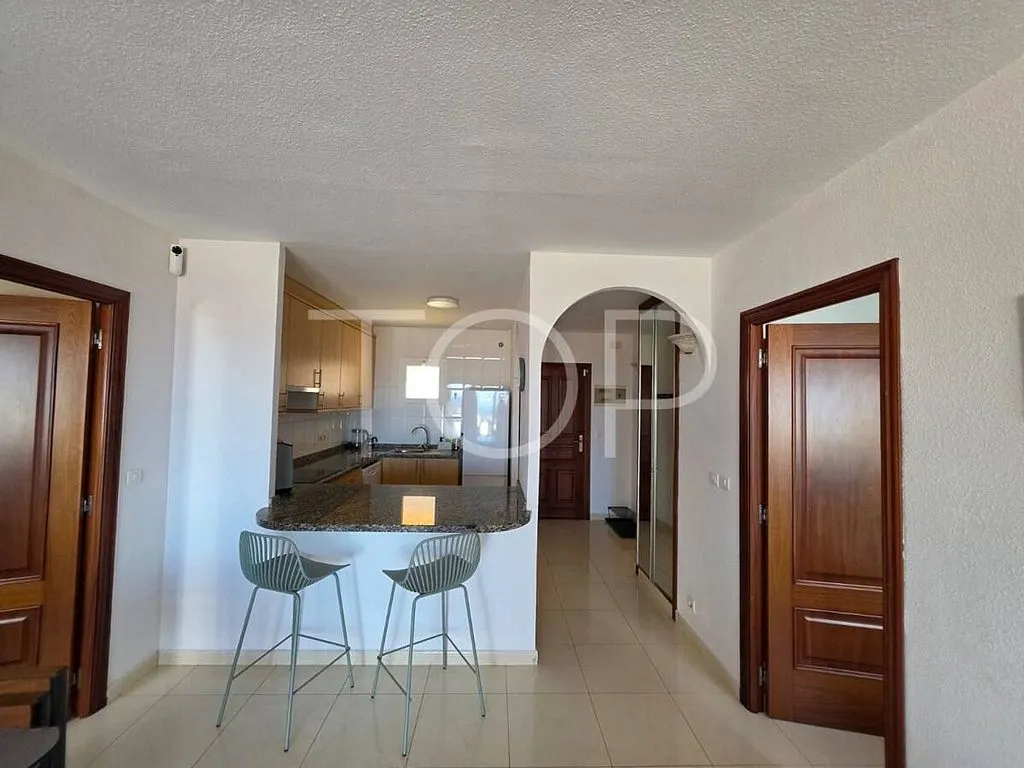 Köök - Penthouse with Pool in Costa Adeje