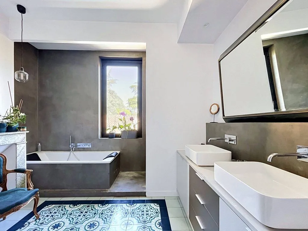 Salles de bain - Maison de Ville avec Piscine au Quartier Lalande à Toulouse