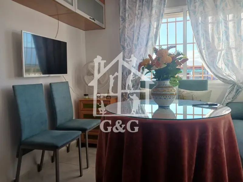 Söögituba - Penthouse with Sea View in Punta Umbría