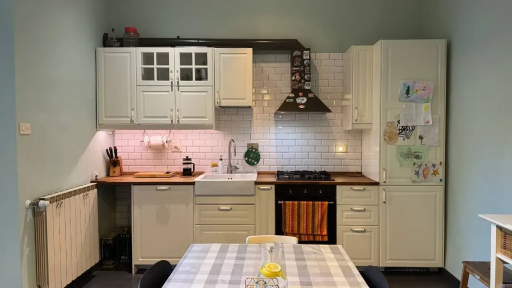 Cuisine - Apartment with Private Resede in Florence