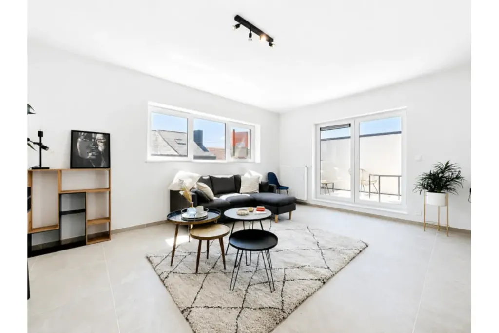 Soggiorno - Penthouse with Private Terrace in Grivegnée