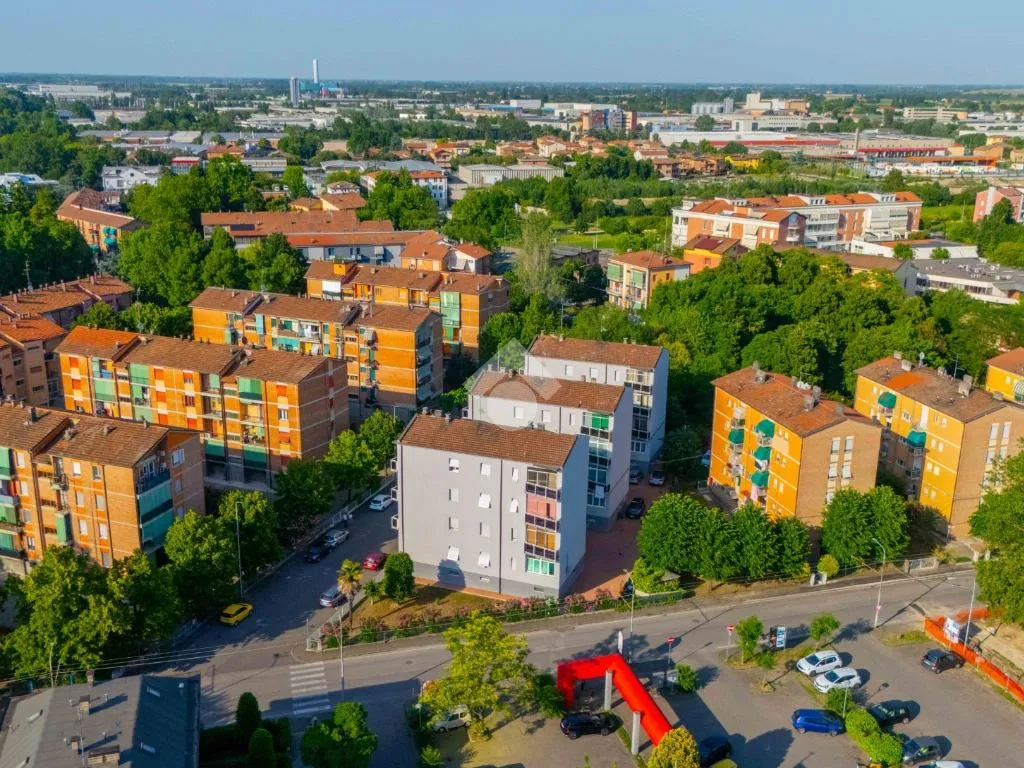 Vue aérienne - Modernised 3-Room Apartment in Sacca, Modena