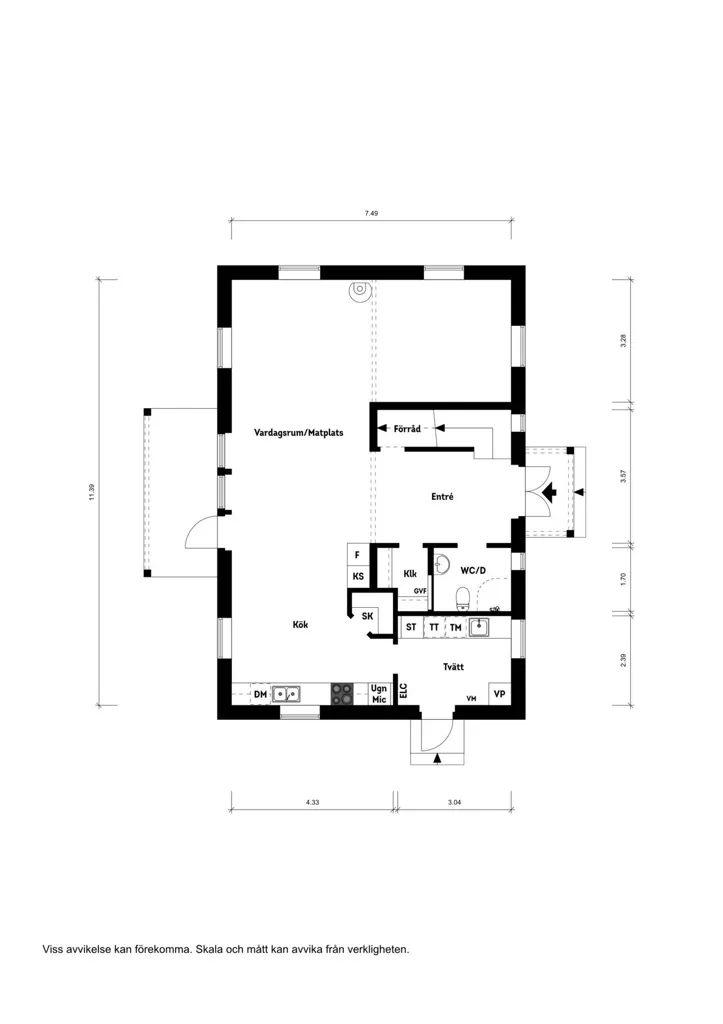 Plaan - Allmogestyle Villa with Pool in Yxstabacken