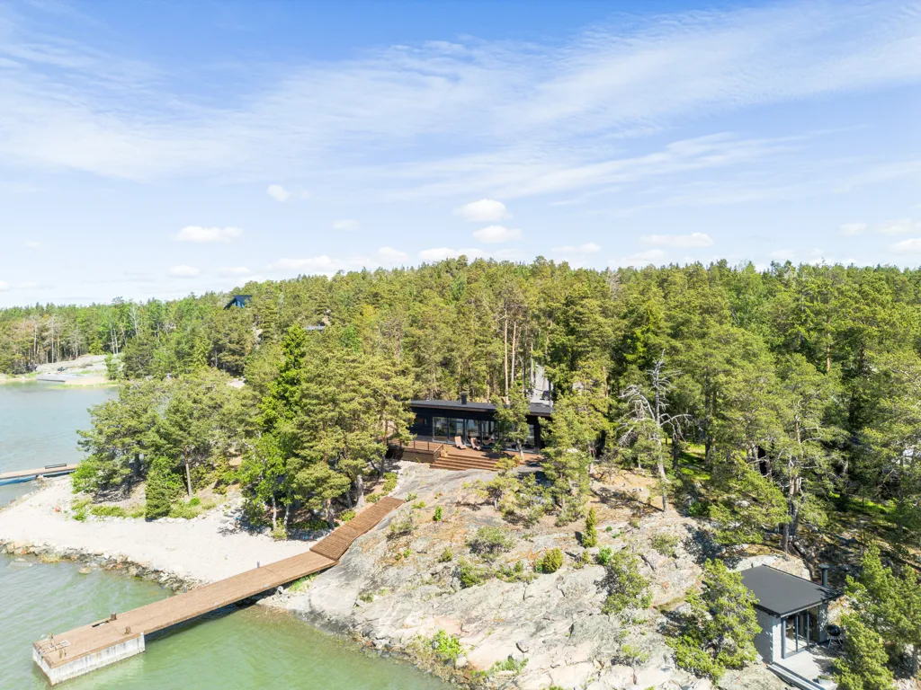 Vista aerea - Seafront Villa with Panoramic View in Naantali