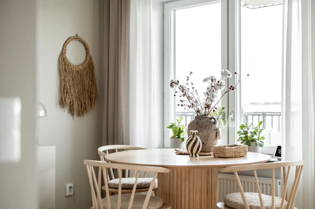 Salle à manger - Modern Flat with West Balcony in Norra Ormesta