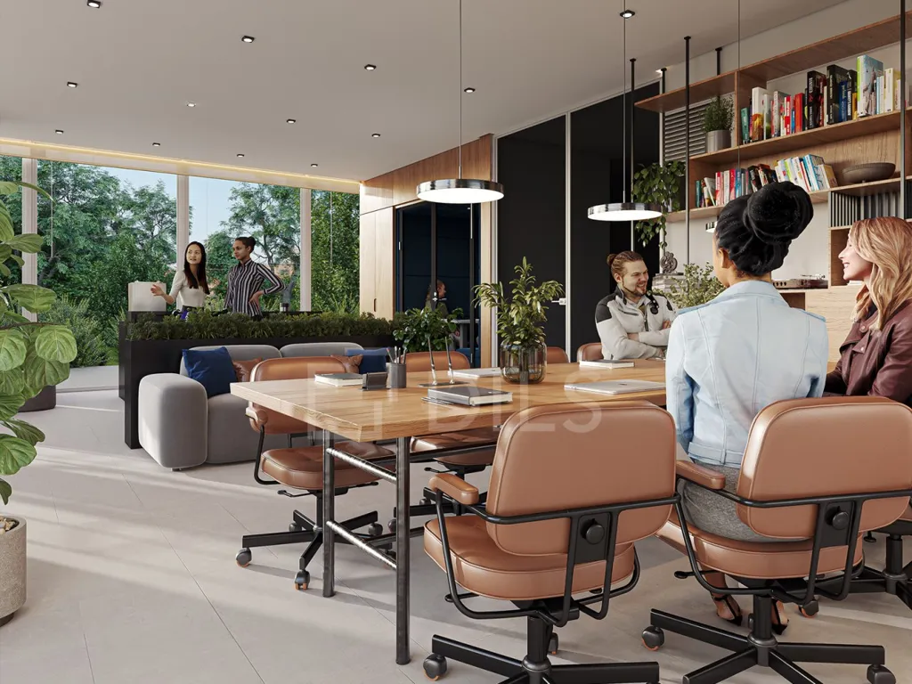 Bureau - T2 Apartment with River View in Vila Nova de Gaia