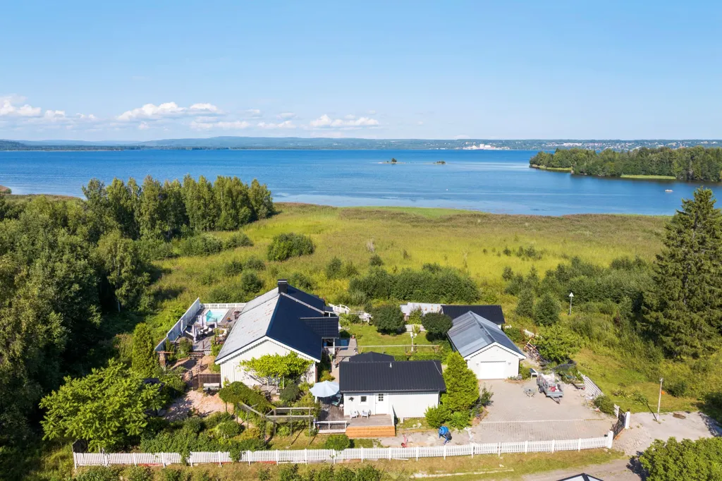 Vue aérienne - Spacious Bungalow with Sea View in Alnö