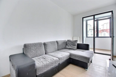Living Room - Private Room in Apartment with Double Glazing in Anderlecht
