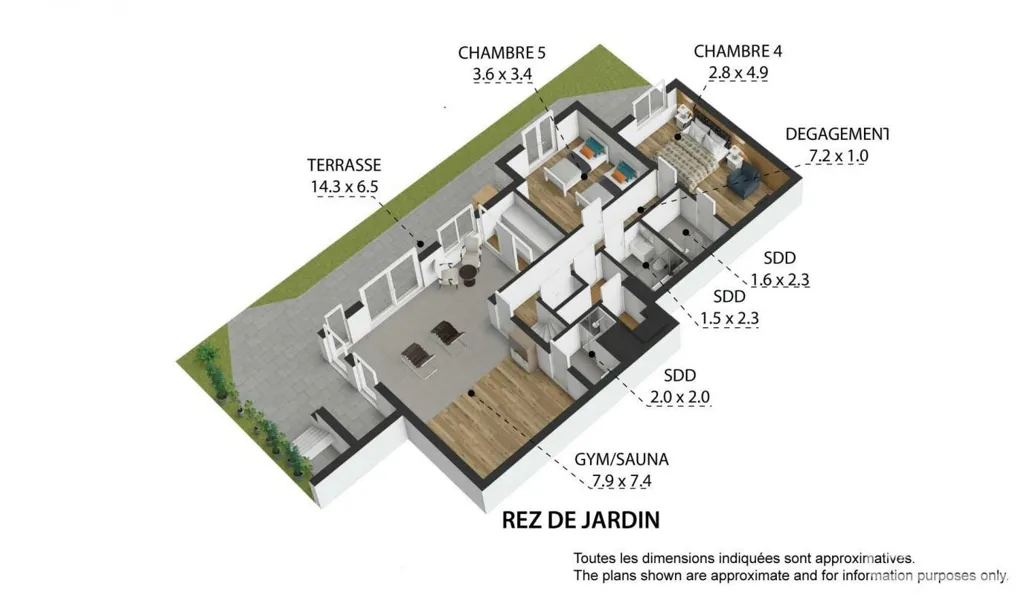 Planimetria - Modern Chalet with Panoramic Views in Petit Châtel