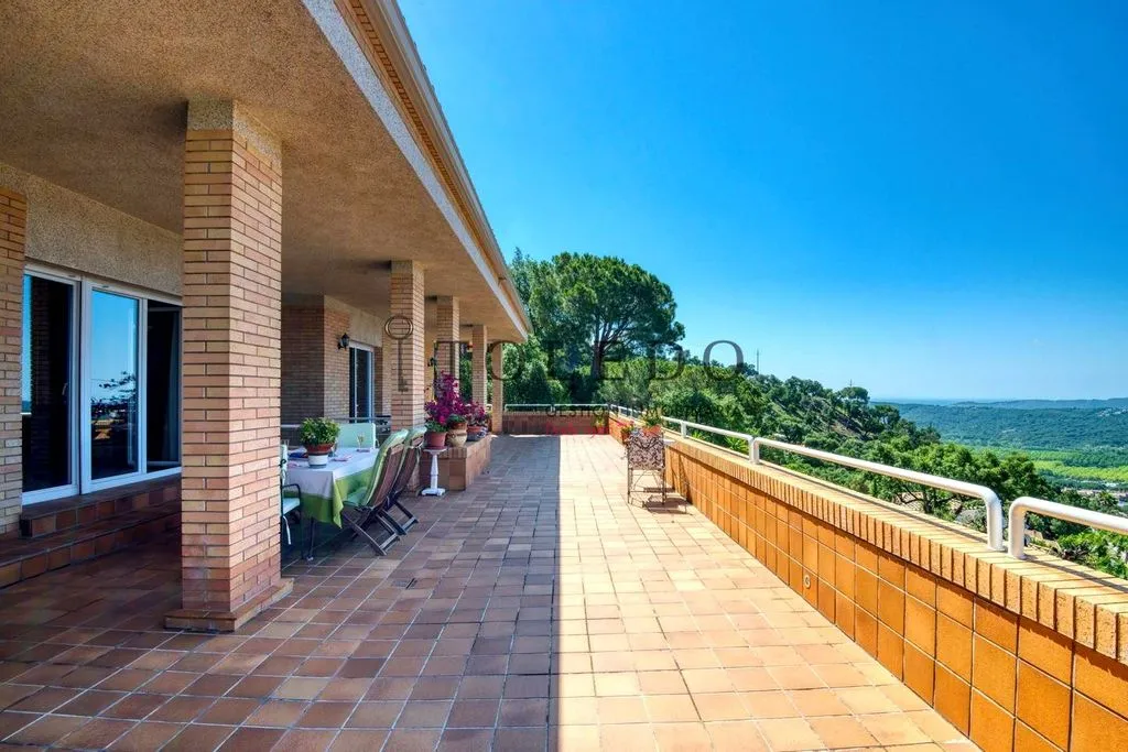 Terrasse - Luxury Villa with Pool in Santa Cristina d'Aro