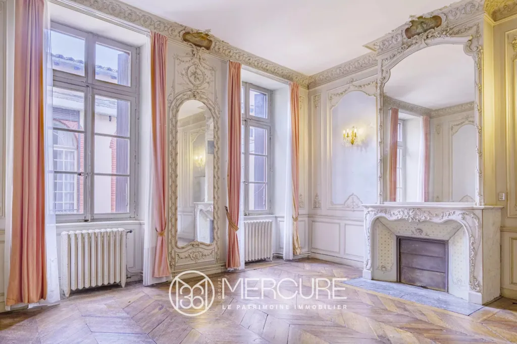Séjour - Appartement d'exception à rénover au cœur de Toulouse