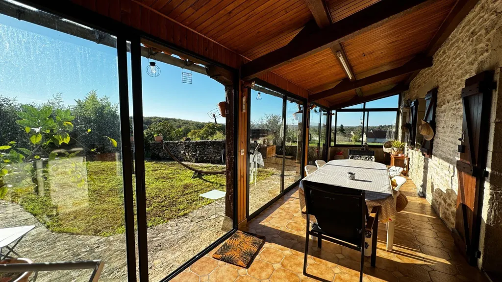 Terrass - Stone House with Garden on Causse de Limogne