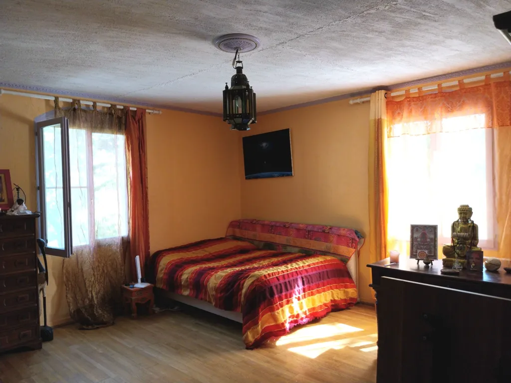Chambres - Maison de Plain-Pied avec Vue Panoramique à Lucéram