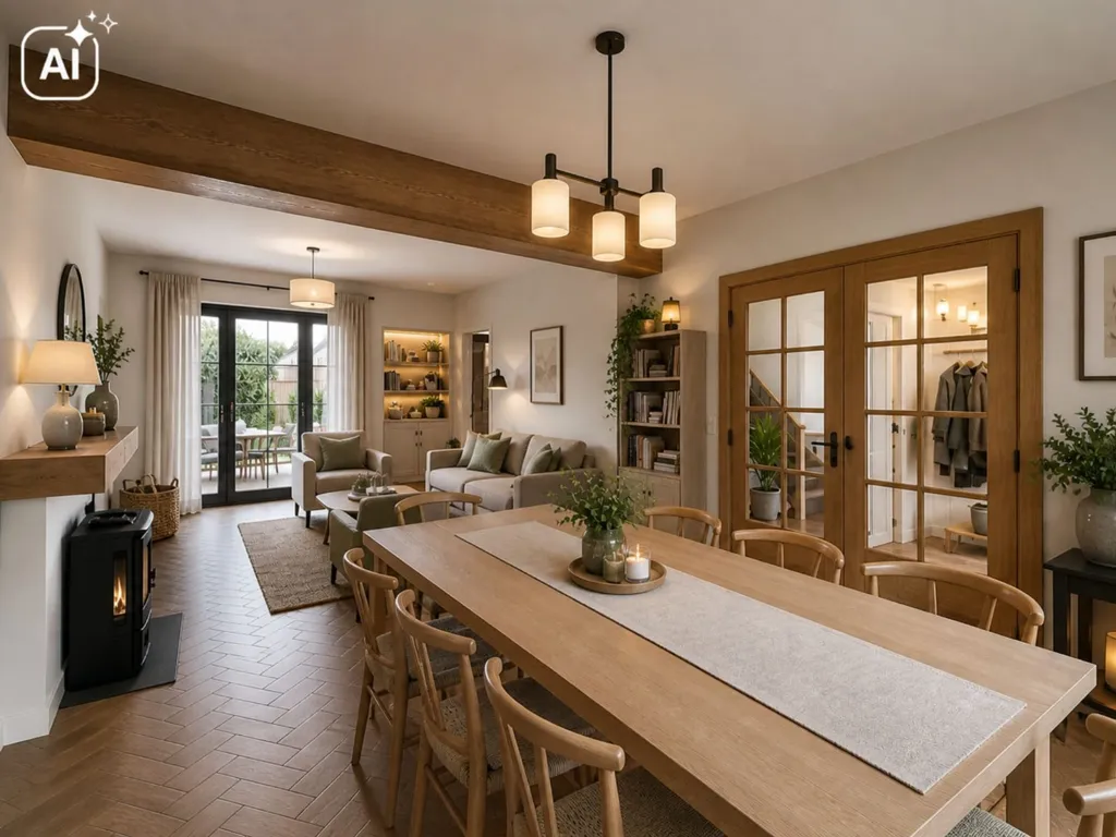 Salle à manger - Wohnung mit Energieeffizienz nahe dem Zentrum