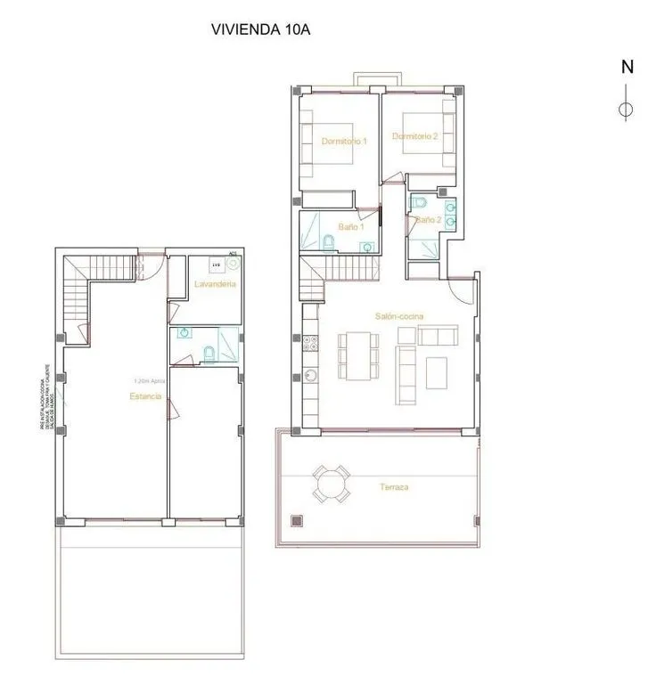 Plaan - Duplex with Sea View in Finestrat, Valencia