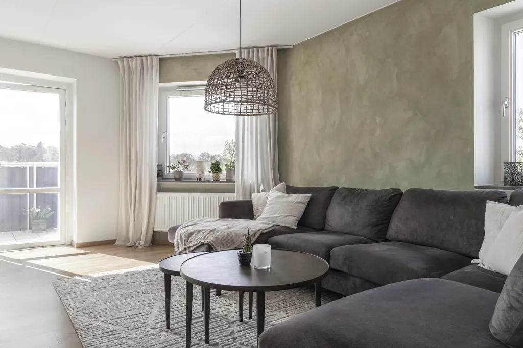 Séjour - Apartment with Balcony in Gråbo Centre