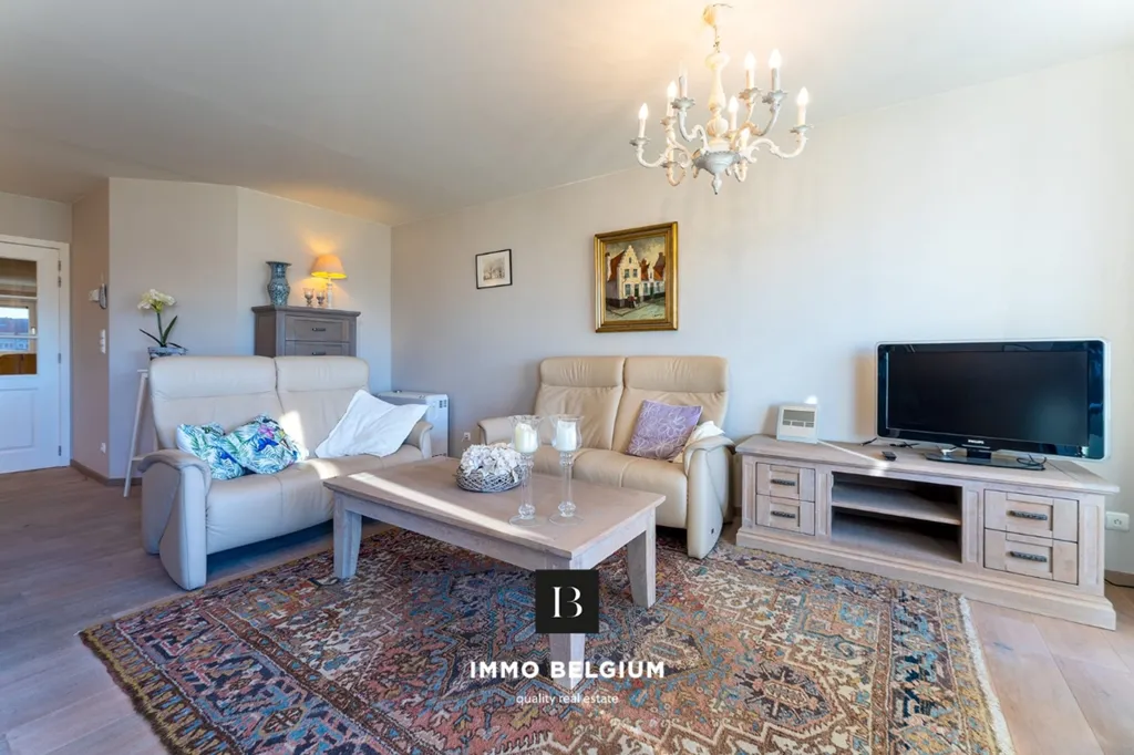Séjour - Appartement avec terrasse au soleil à Blankenberge