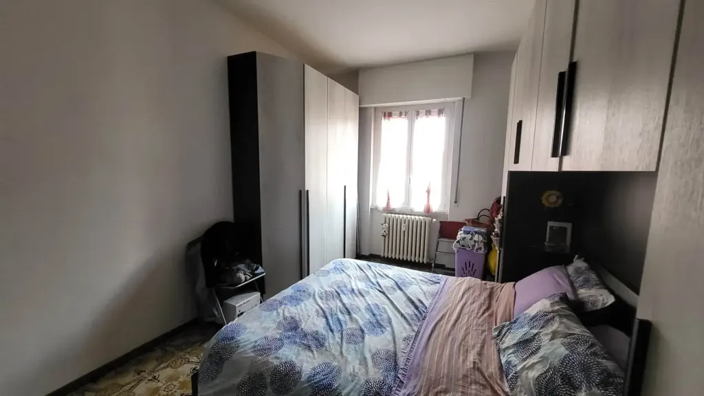 Chambres - 3-Bedroom Apartment with Balcony in Milan