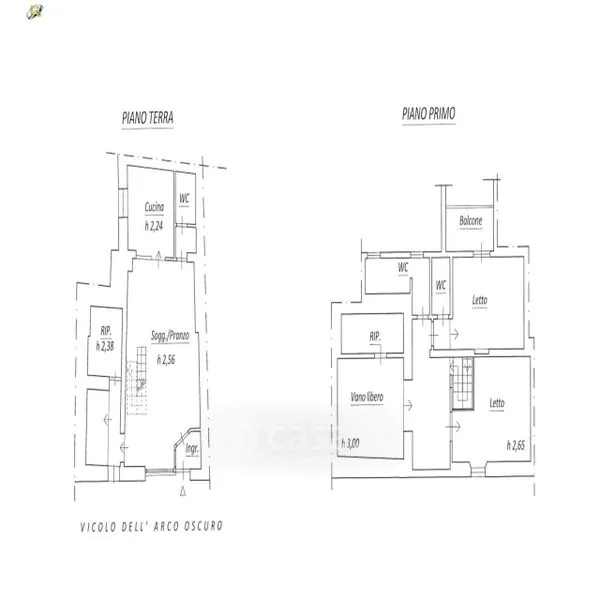 Plaan - Apartment with Balcony in Rieti