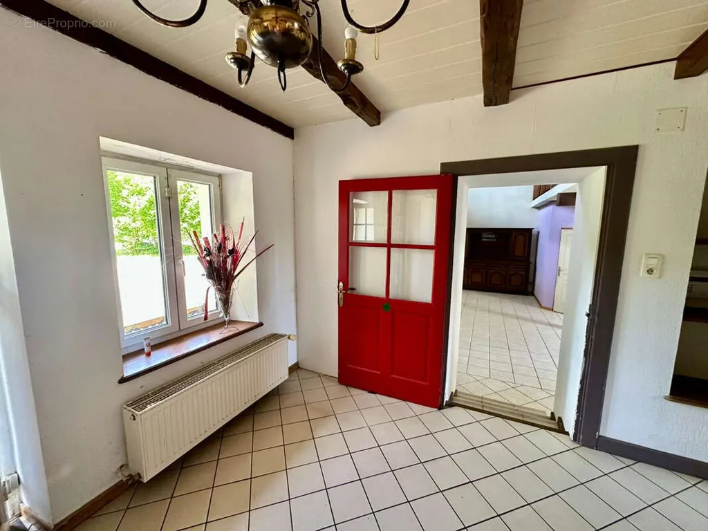 Entrée - Ancien Restaurant à Usage d'Habitation avec Jardin à Genevreuille