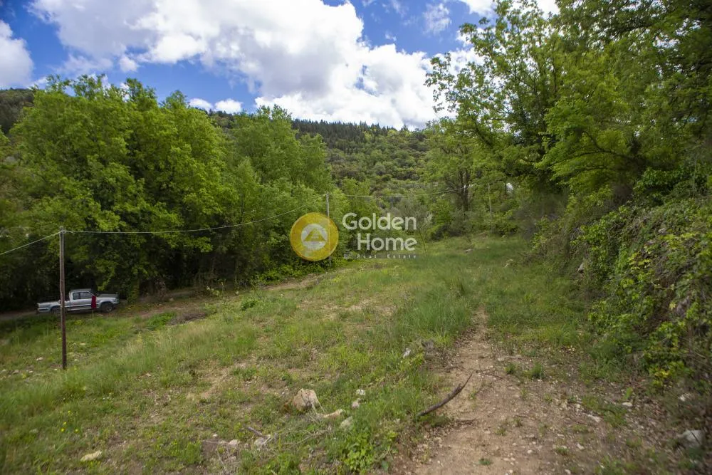 Aed - Plot with Mountain View in Spanochori, Lefkada