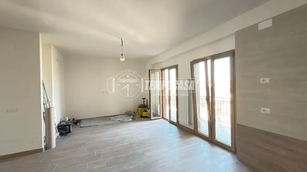 Séjour - Rustic-Style Apartment with Terrace in Quarto