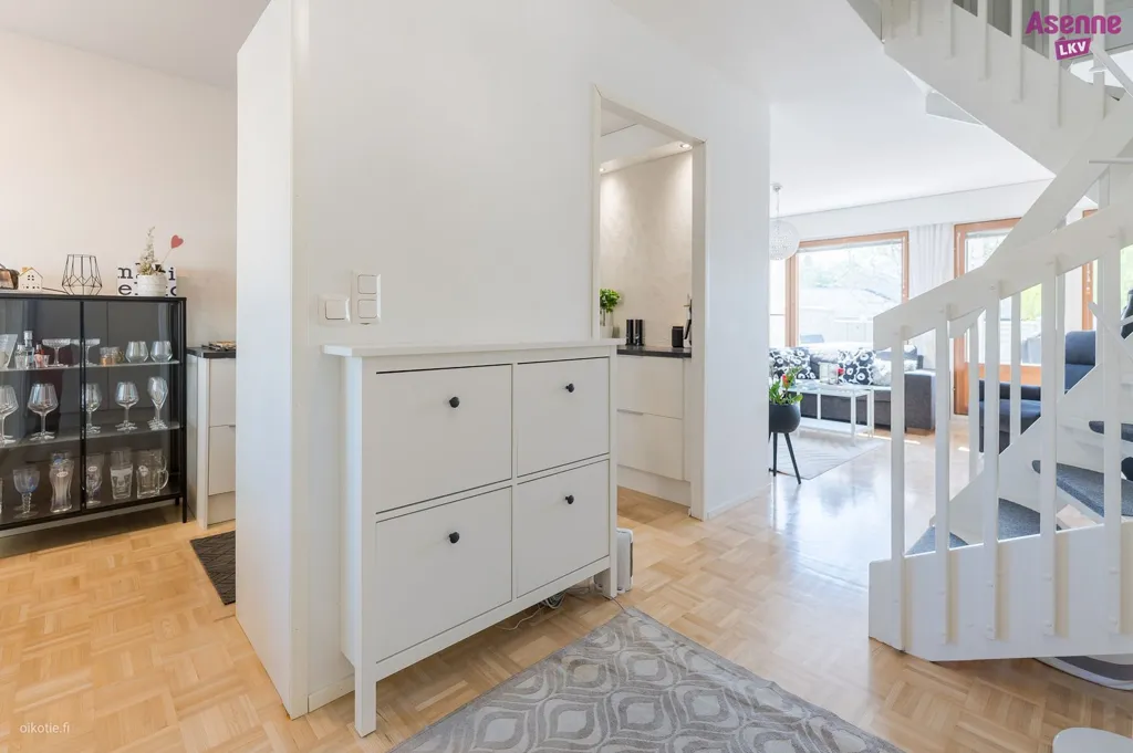 Entrée - Modernised Apartment with Sauna in Emola, Mikkeli