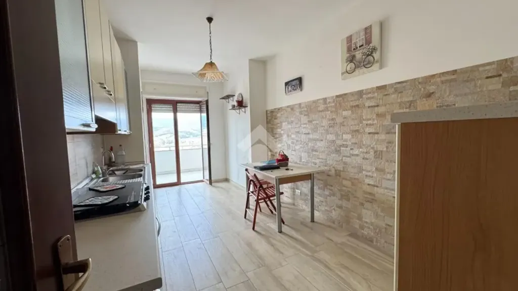 Cuisine - Apartment with Terraces in Cosenza