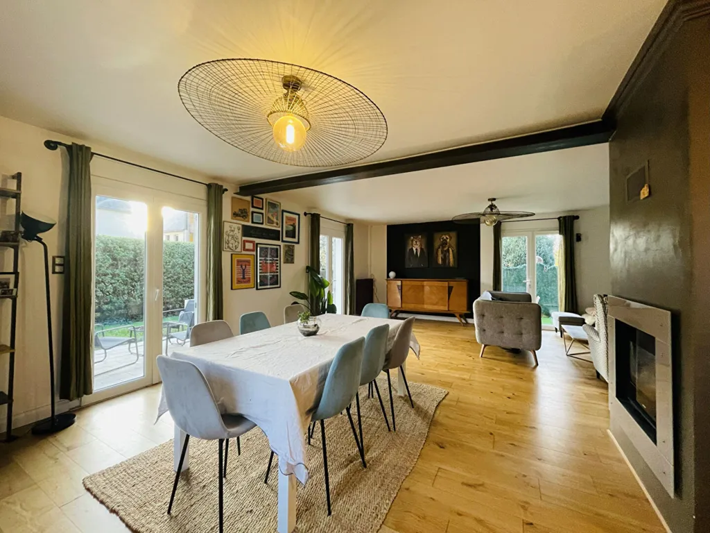 Salle à manger - Maison Rénovée avec Jardin à L'Hermitage