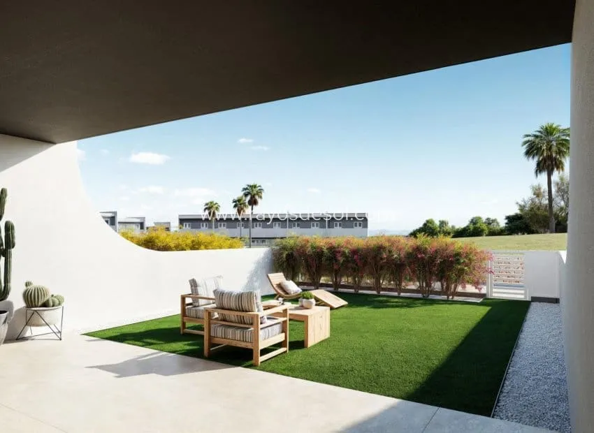 Terrasse - Terraced Villa with Pool in Balcon de Finestrat