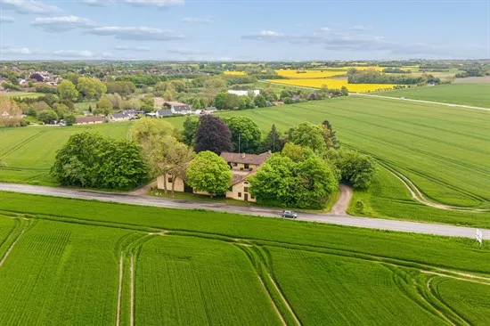 Õhuvaade - Farmhouse with 80 m² Cellar in Gørlev