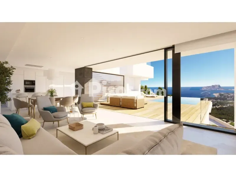 Séjour - Contemporary Chalet with Infinity Pool in Benitatxell